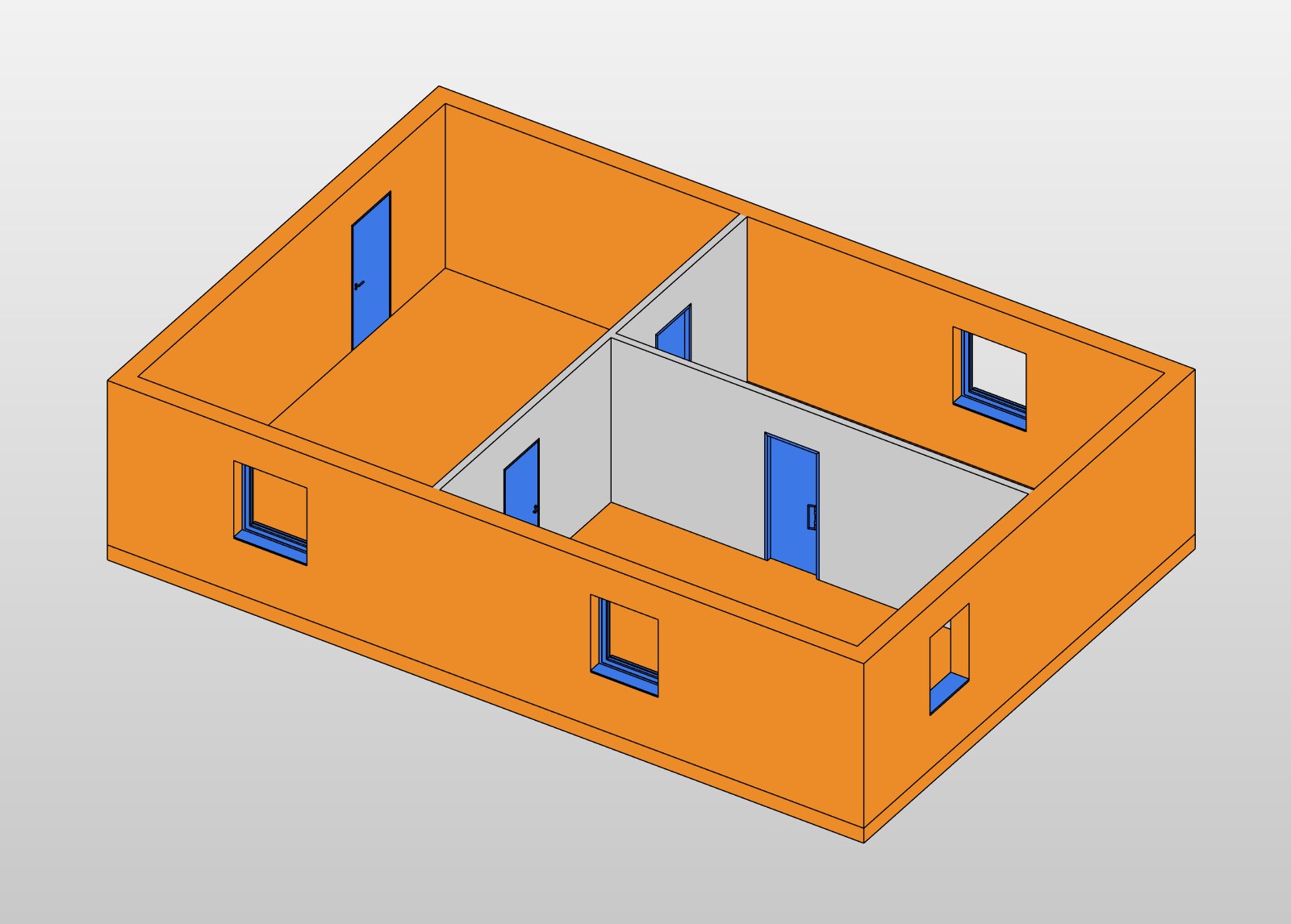 Measured or assumed, in Revit